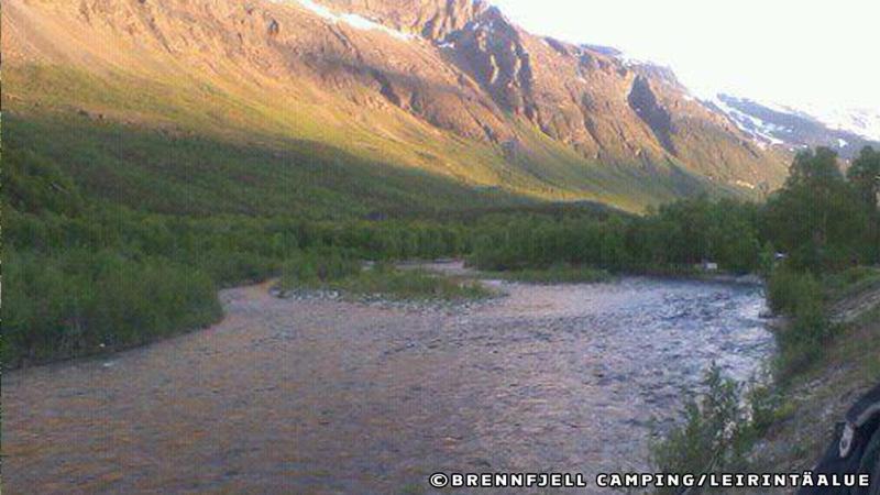 Brennfjell Camping Skibotn Exteriér fotografie